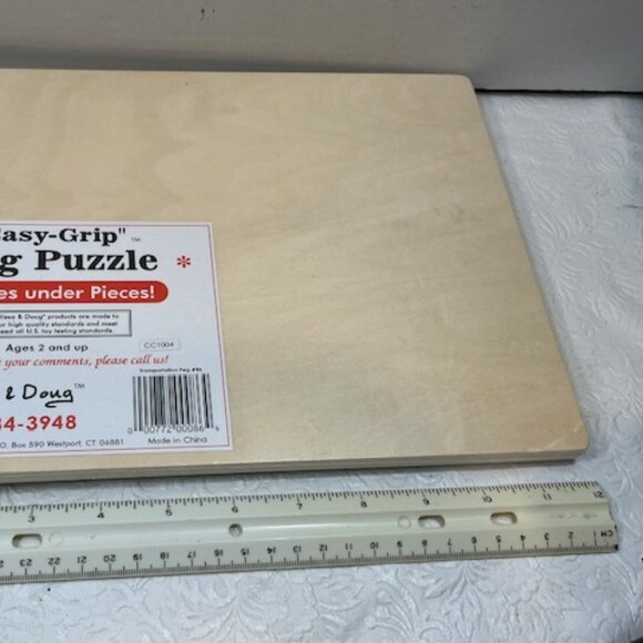 Easy Grip Peg Transportation Wooden Learning Puzzle Ages 2+ Toy NEW - Picture 8 of 10